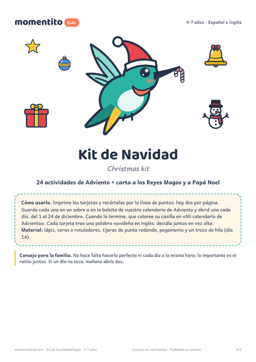Portada del kit de Navidad